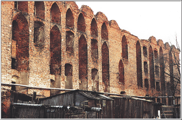 Reste vom Ordensschloß Ragnit, 1999